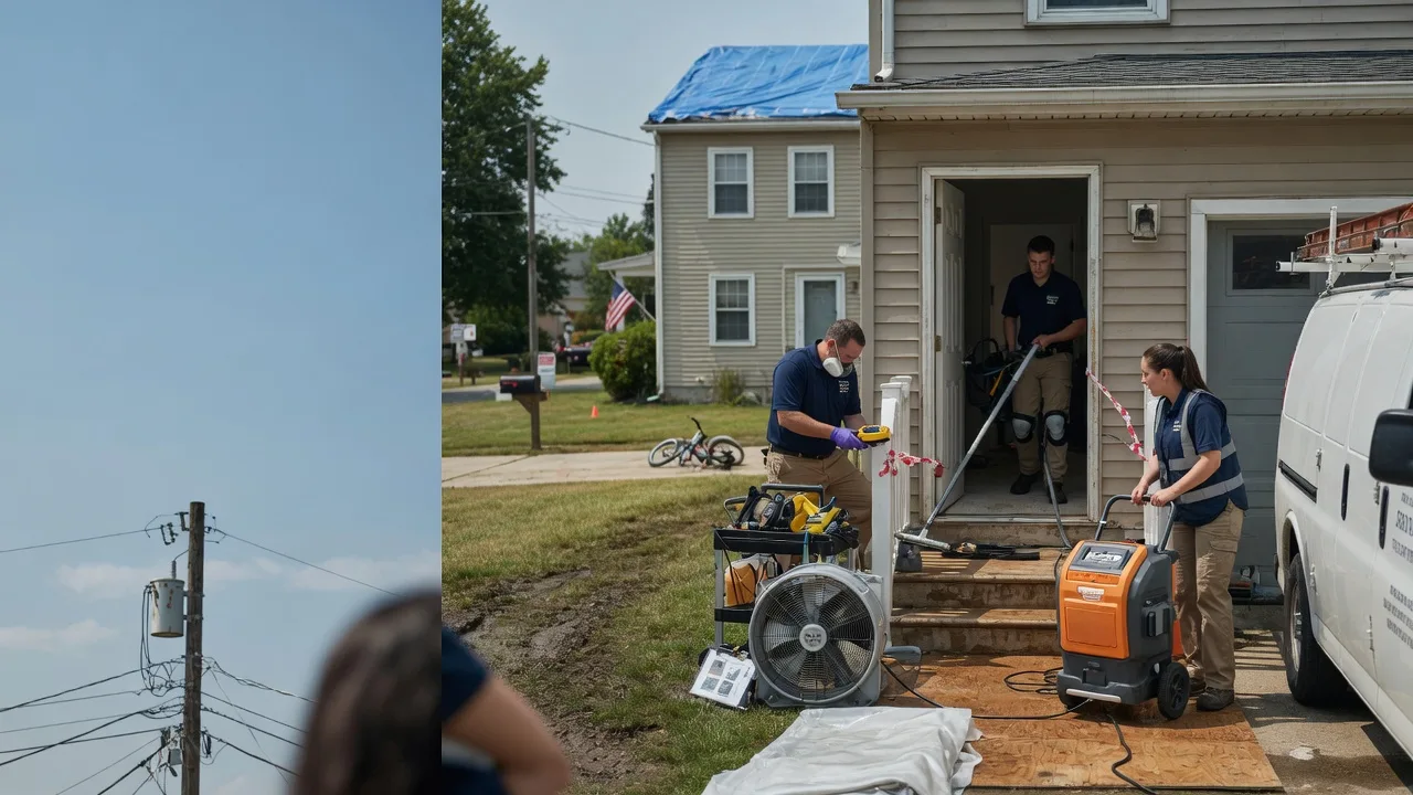 Water Damage Repair in Cunningham, TN near me